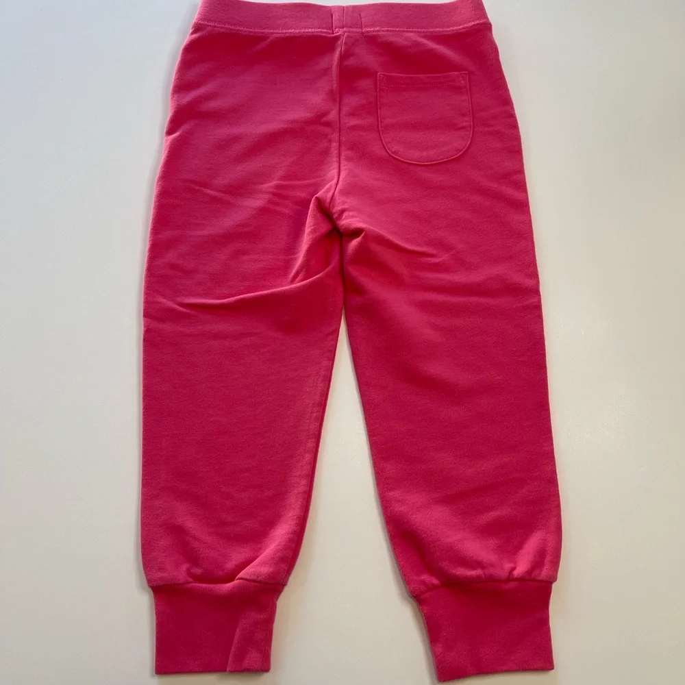 GapKids Pink Jogger & Cherokee Gray Sparkle Long Sleeve Top Girls Size Medium